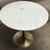 Round Marble Top Pedestal Table - thumbnail 5 of 5
