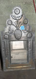 Pair of Decorative Metal Wall Mirrors - thumbnail 3 of 5