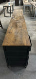 Wooden Desk Table with Built-In Power Outlets and USB Ports - thumbnail 6 of 16