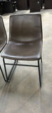 Set of Four Brown Upholstered Dining Chairs - thumbnail 3 of 5