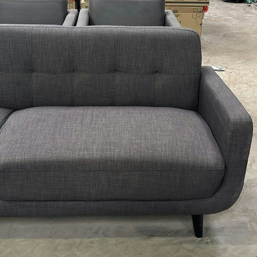 Gray Upholstered Sofa - image 3 of 6