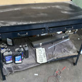 Metal Workbench with Pegboard and Drawers - thumbnail 2 of 6