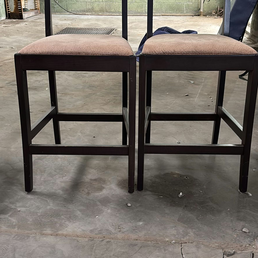 Pair of Upholstered Bar Stools - image 8 of 8