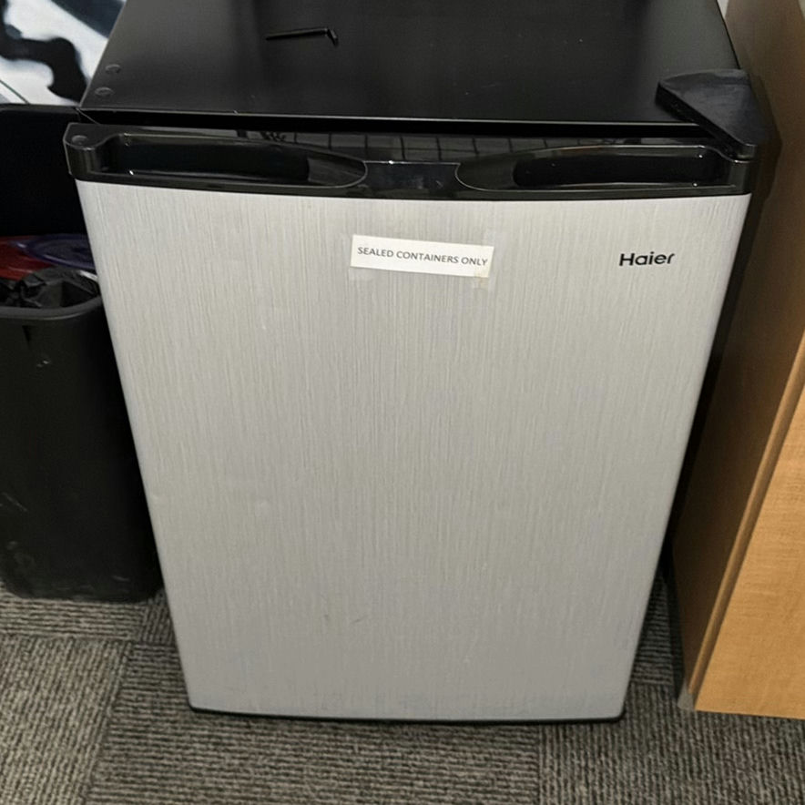 Haier Mini Refrigerator, Hamilton Beach Microwave, and Four-Slice Toaster - image 5 of 7