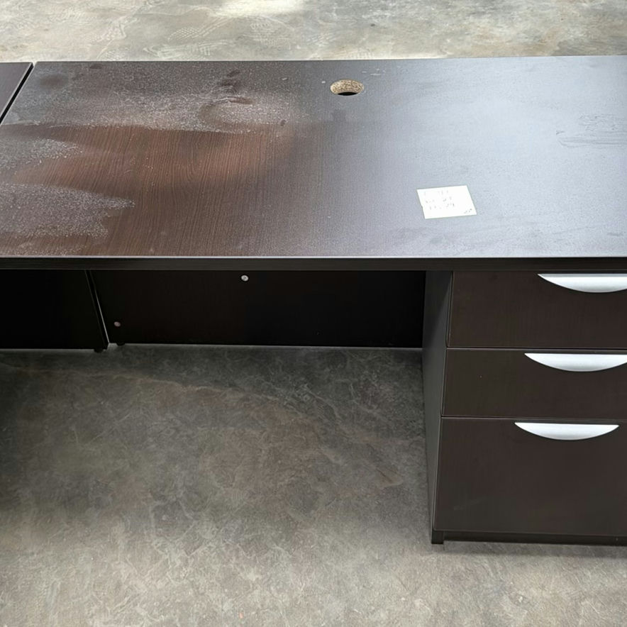 Dark Wood Executive Office Desk sets- 25 sets total - image 2 of 8