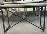 Pair of Woodgrain Top Tables - thumbnail 3 of 10