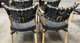 Set of Woven Strap Armchairs - thumbnail 2 of 5