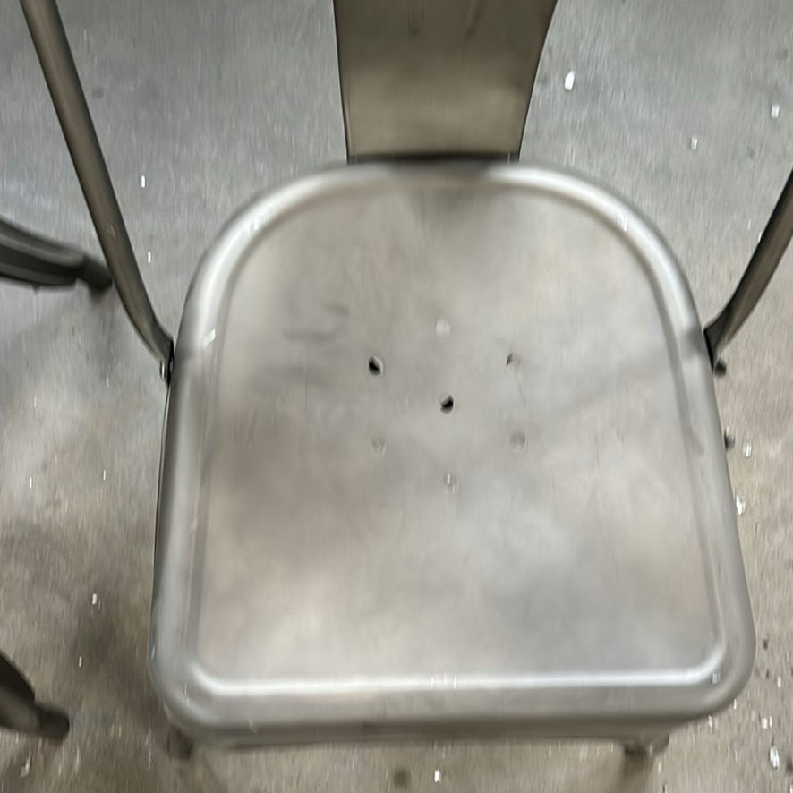 Pair of Metal Dining Chairs - image 7 of 7