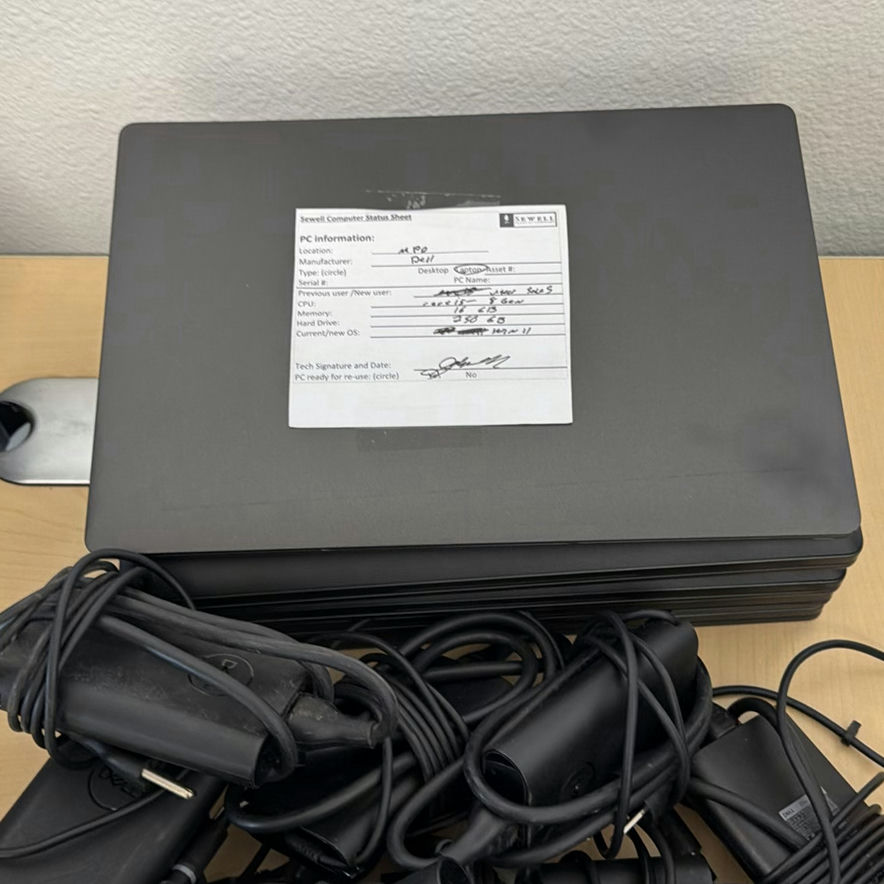 Dell Laptop Computers with Power Adapters - image 1 of 6