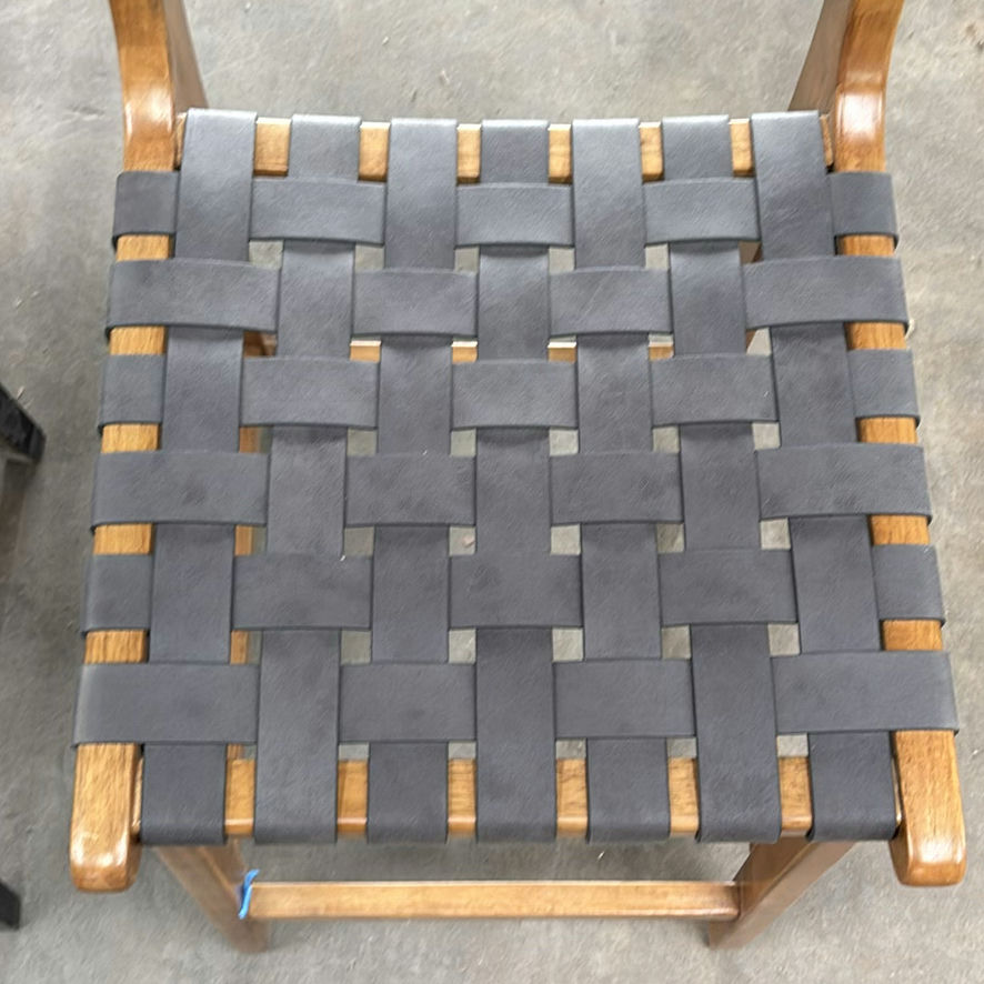 Two Wooden Chairs and One Bar Stool - image 8 of 12