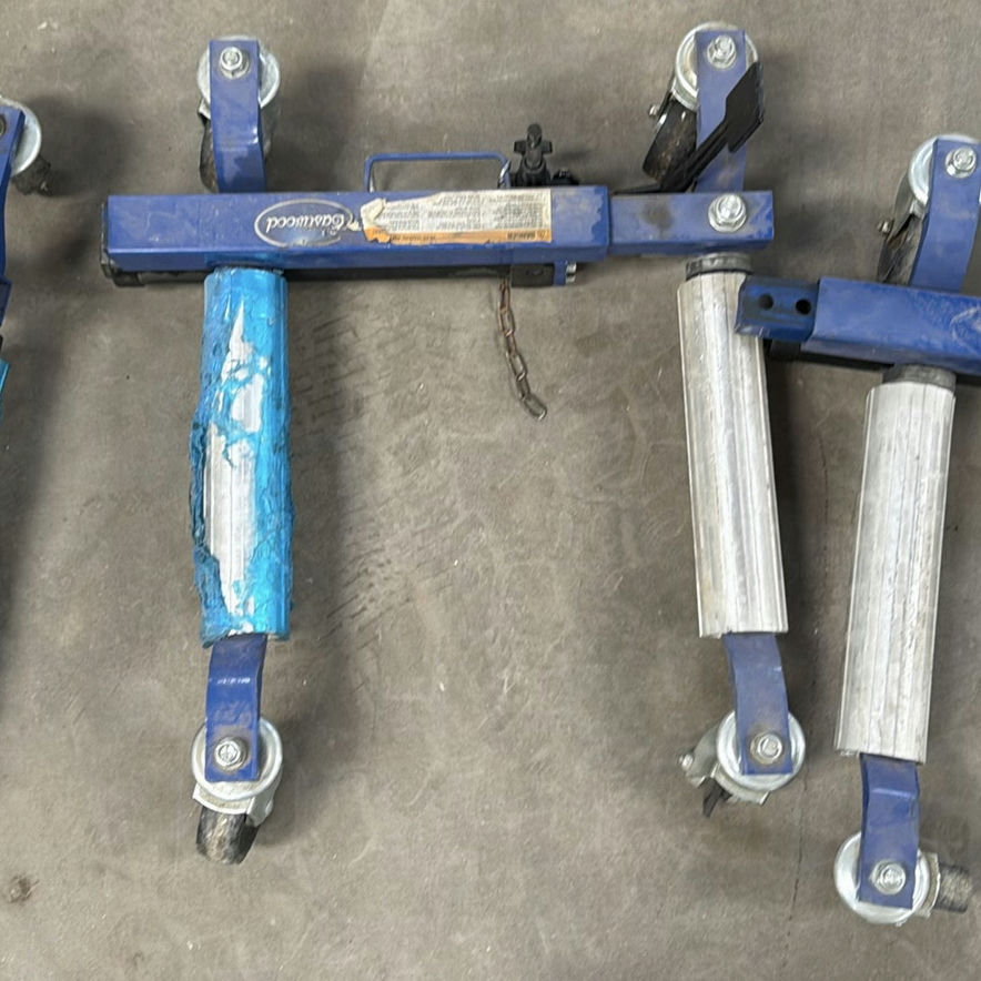 Set of Blue Vehicle Wheel Dollies - image 3 of 6