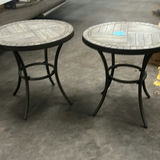 Pair of Round Accent Tables - thumbnail 5 of 5