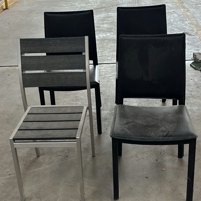 Set of Four Dining Chairs - image 1 of 7