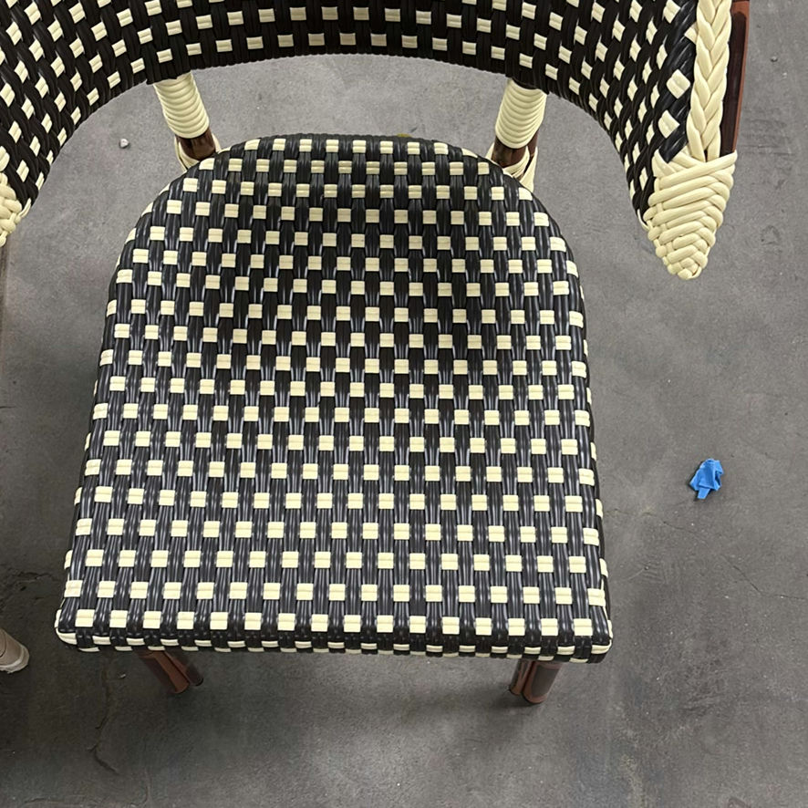Two Woven Dining Chairs - image 6 of 6