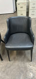 Pair of Black Upholstered Armchairs - thumbnail 3 of 7