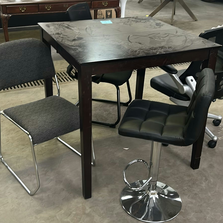 Square Dining Table with Four Chairs - image 3 of 5