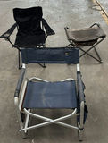 Three Folding Camping Chairs - thumbnail 1 of 11