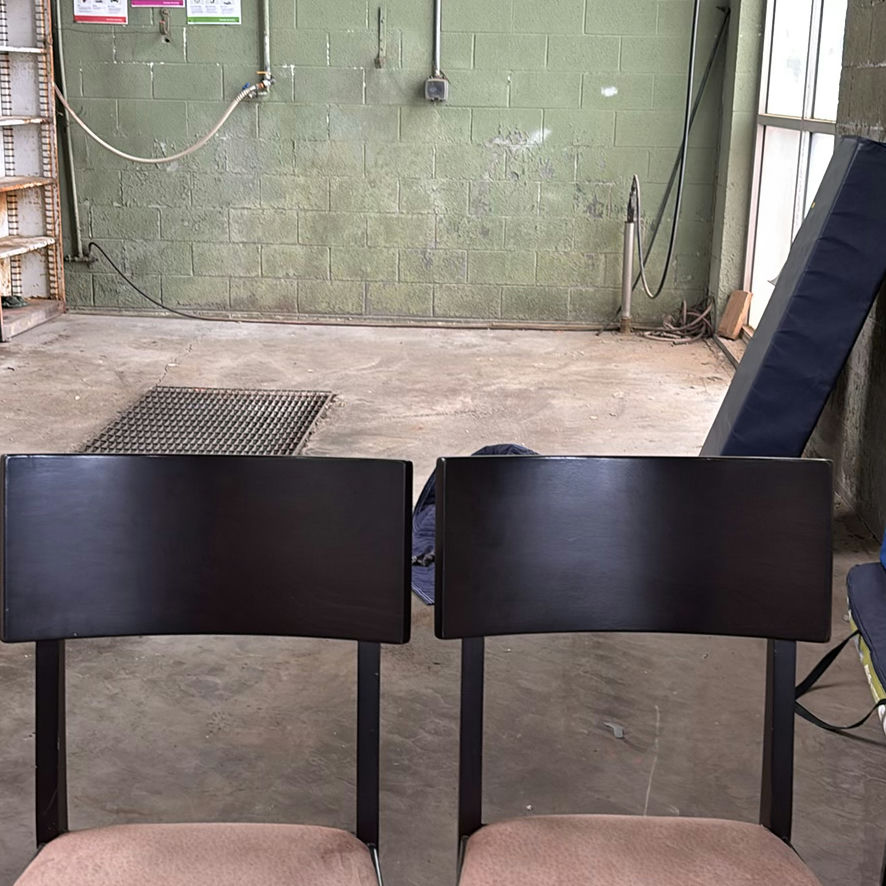 Pair of Upholstered Bar Stools - image 5 of 8
