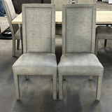 Dining Table and Six Upholstered Chairs - thumbnail 2 of 7