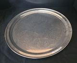 Gorham silverplate punch bowl  with tray and serving spoons - thumbnail 3 of 6