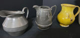 Collection of assorted ceramic pitchers, creamers, and small jugs - thumbnail 2 of 8