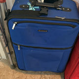 Red and Blue Rolling Suitcases - thumbnail 3 of 5