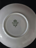 Assorted porcelain plates and saucers with floral and scenic designs - thumbnail 8 of 10