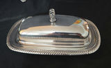 Silver-plated serving trays and chafing dish set - thumbnail 2 of 6