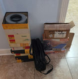 Assorted slide trays, casters, bag, and air mattress - thumbnail 1 of 7