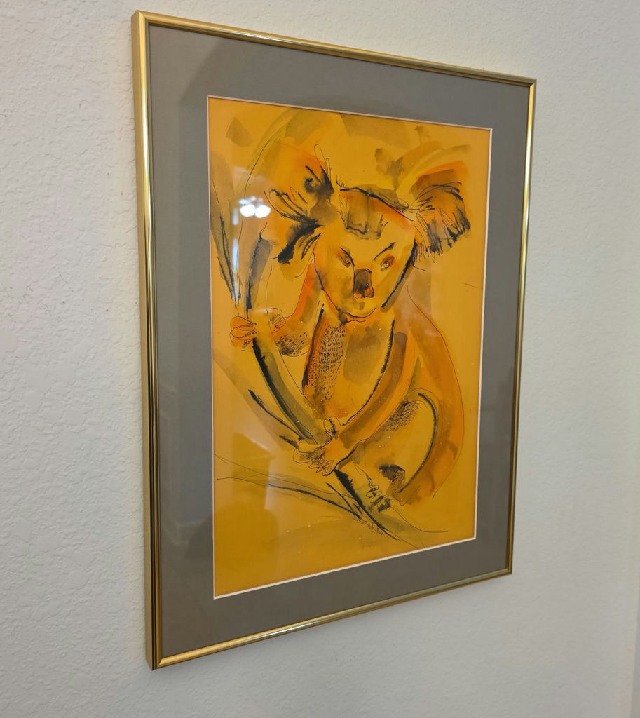 Framed Koala Illustration - image 2 of 4