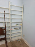 White wooden shelves x 4 - thumbnail 2 of 4