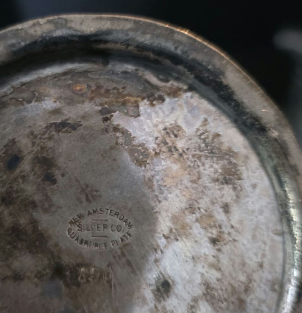 Assorted vintage pewterware, glassware and china - image 9 of 11