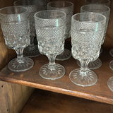 Crystal cut-glass stemware set - thumbnail 8 of 9
