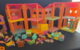 Colorful plastic dollhouse with pony figures and accessories - thumbnail 4 of 6