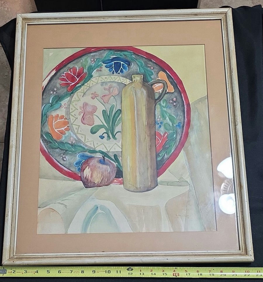 Framed Art Prints: Still-Life, Carousel Poster, and Multi-Panel Illustrations - image 2 of 8