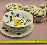 Sunflower Floral Ceramic Dinnerware Set - thumbnail 2 of 5