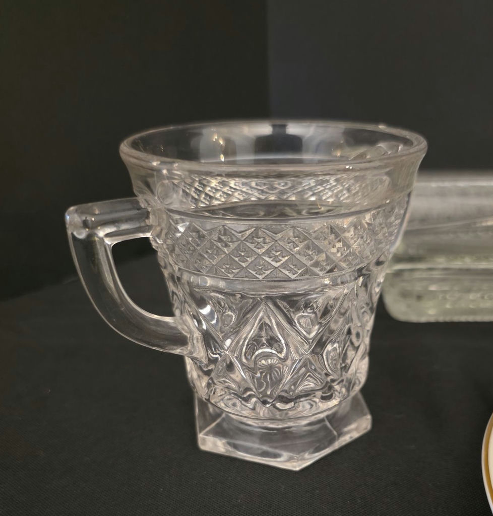 Assorted Glassware and Teacup Set - image 3 of 7
