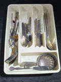 Assorted flatware and serving utensils - thumbnail 1 of 9