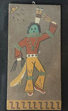 Set of Native American-inspired wooden plaque sand art - thumbnail 4 of 12