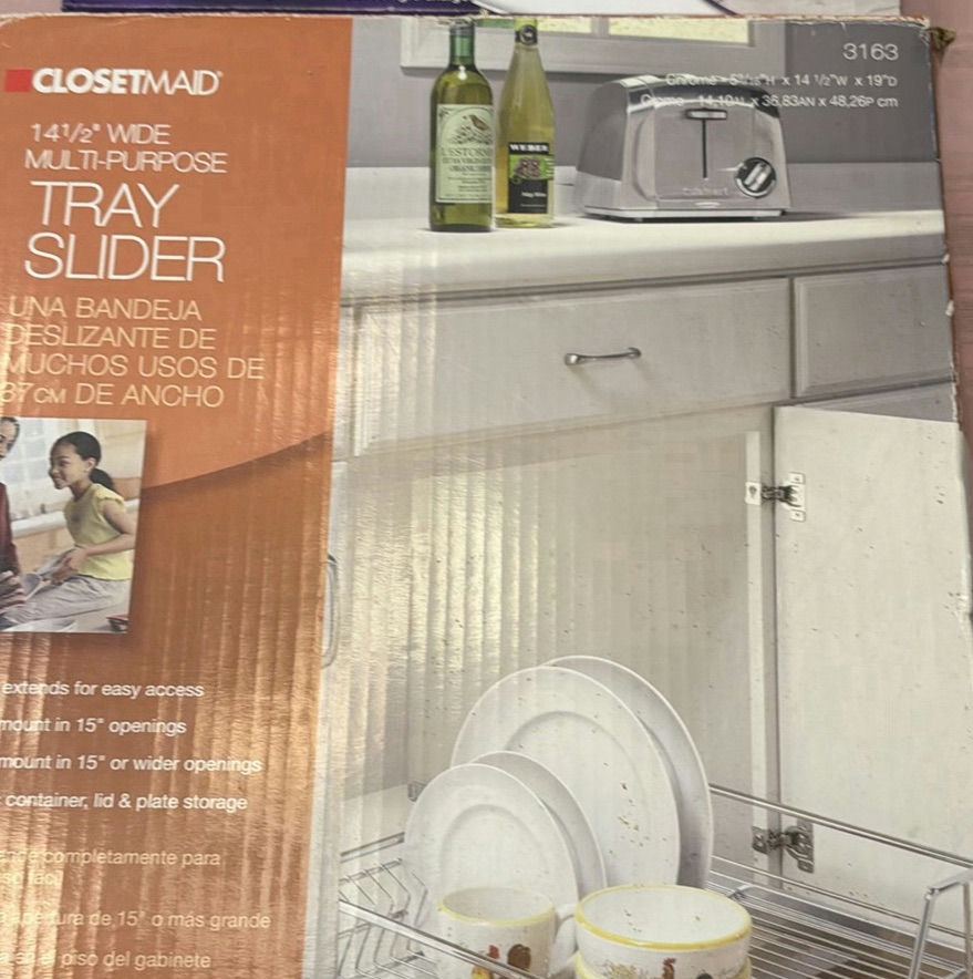 Swivel Sweeper MAX and ClosetMaid ProCuisine Tray Slider - image 3 of 6