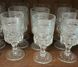 Crystal cut-glass stemware set - thumbnail 6 of 9