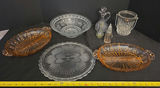 Assorted crystal glassware and serving pieces - thumbnail 1 of 6