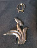 Assorted Jewelry: Earrings (clip on), Pendant, Ring, and Brooch - thumbnail 2 of 6