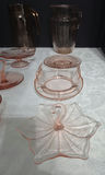 Pink glassware including pitchers and serving dishes - thumbnail 3 of 5