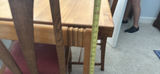 Wooden dining table with chairs - thumbnail 4 of 6
