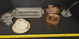 Assorted Glassware and Teacup Set - thumbnail 1 of 7
