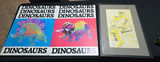 Dinosaur posters and framed figure drawing - thumbnail 1 of 8