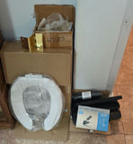 Toilet seat, USB network adapter, and hardware components - thumbnail 1 of 4