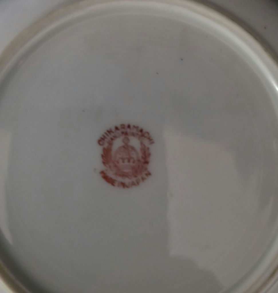 Assorted porcelain plates and saucers with floral and scenic designs - image 7 of 10