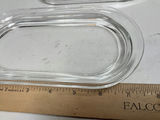 Oval glass butter dish with lid - thumbnail 3 of 3